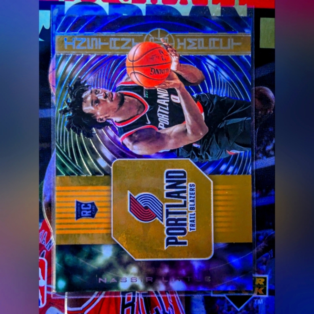 2019-20 Panini Illusions Nassir Little Rookie Portland Trailblazers